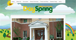 Desktop Screenshot of dayspringchildcare.org